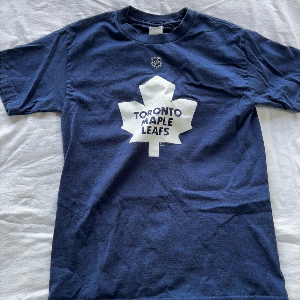 Alstyle Blue Crew Neck T-Shirt